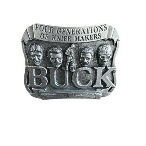 Buck Knives Smokey Mountain Knife Works Cutlery Belt Buckle